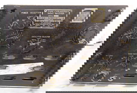 1944 Navy Department Model TCS-14 Air King Products: Air King Products Transmitter / Receiver -