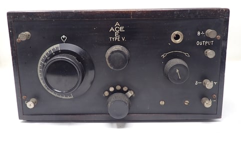Ace Type V Regenerative Receiver