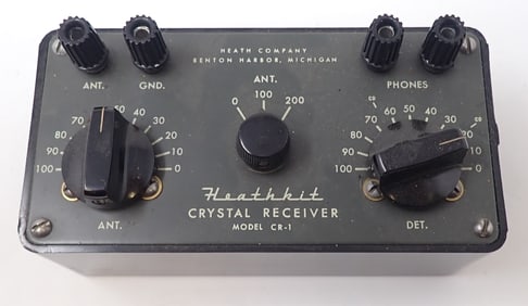 Heathkit CR-1 Crystal Receiver