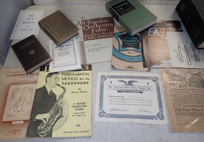Radio Books American Radio League Certificates & Misc