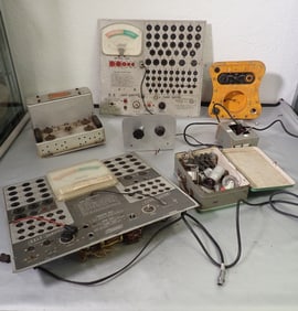 Vintage Electric & Tube Tester Parts