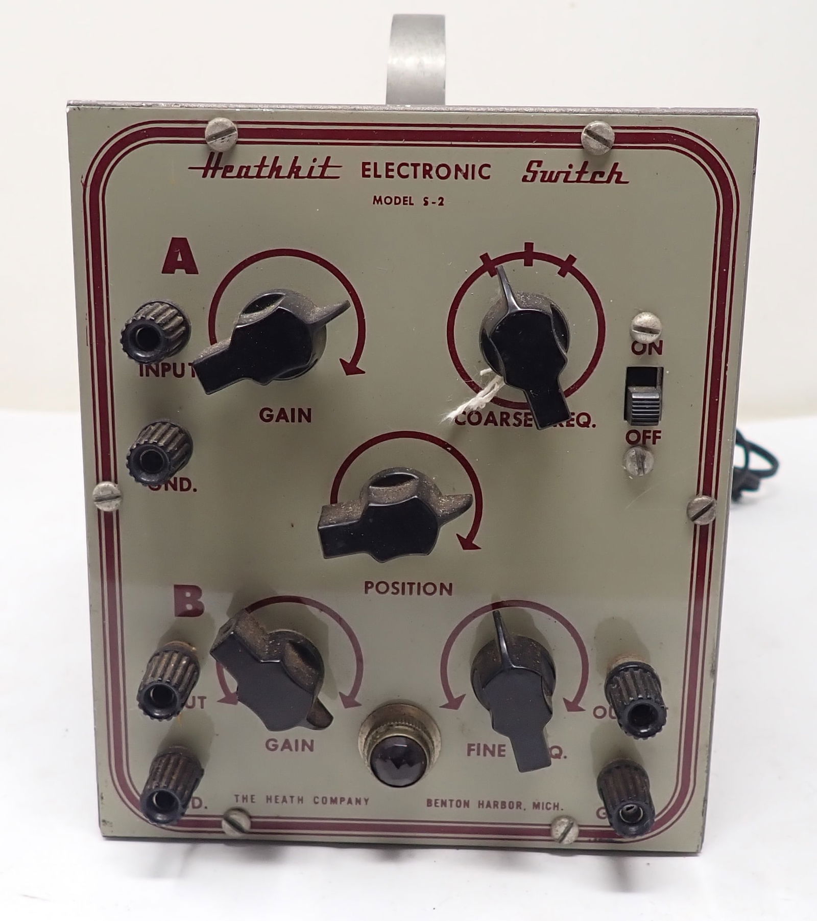 Heathkit S-2 Electronic Switch (1 of 3)