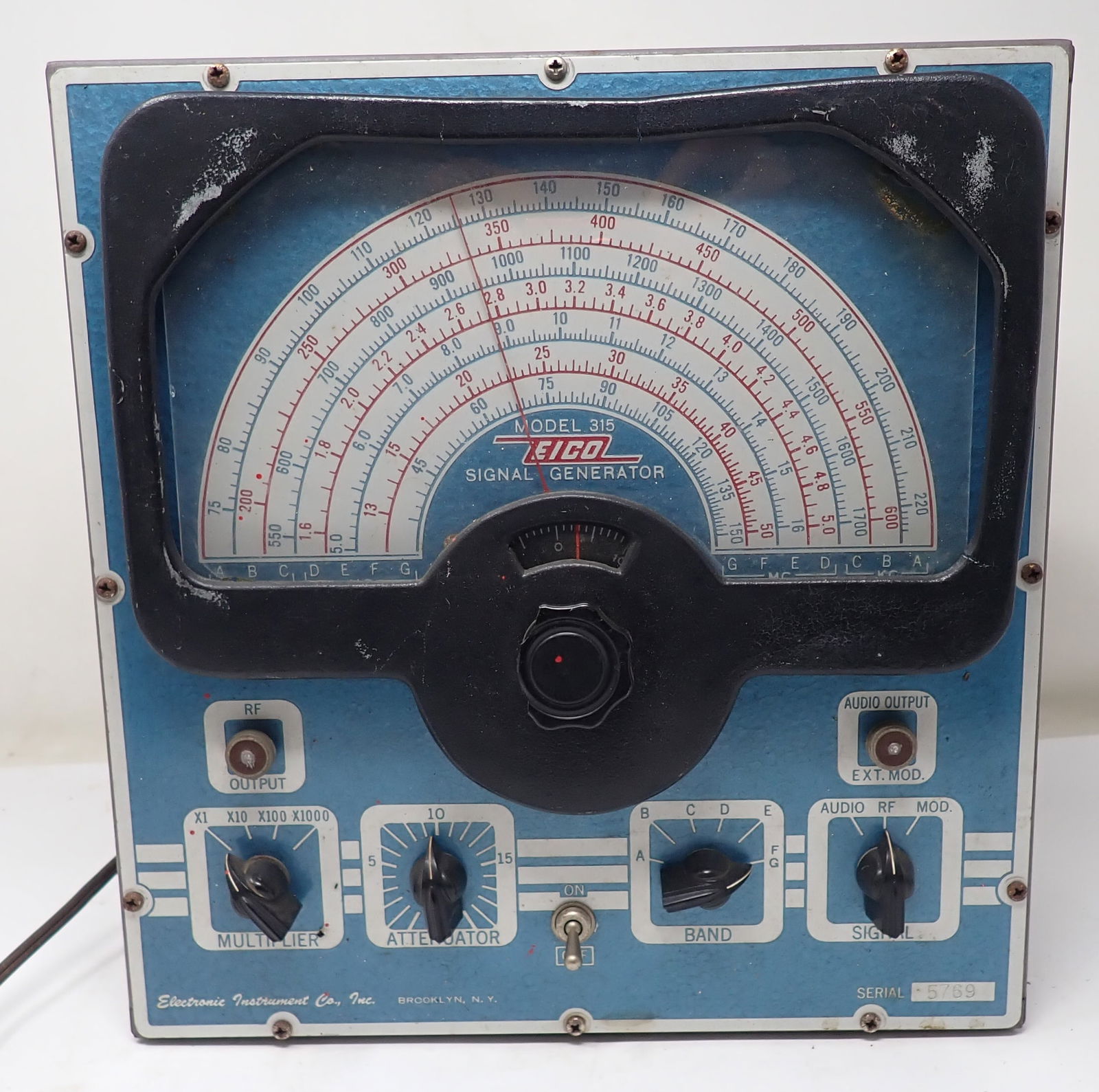 Eico Model 315 Signal Generator Electronic Instrument Co. (1 of 6)