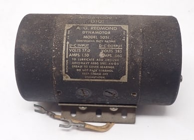 A.G Redmond Dynamotor Model 5051