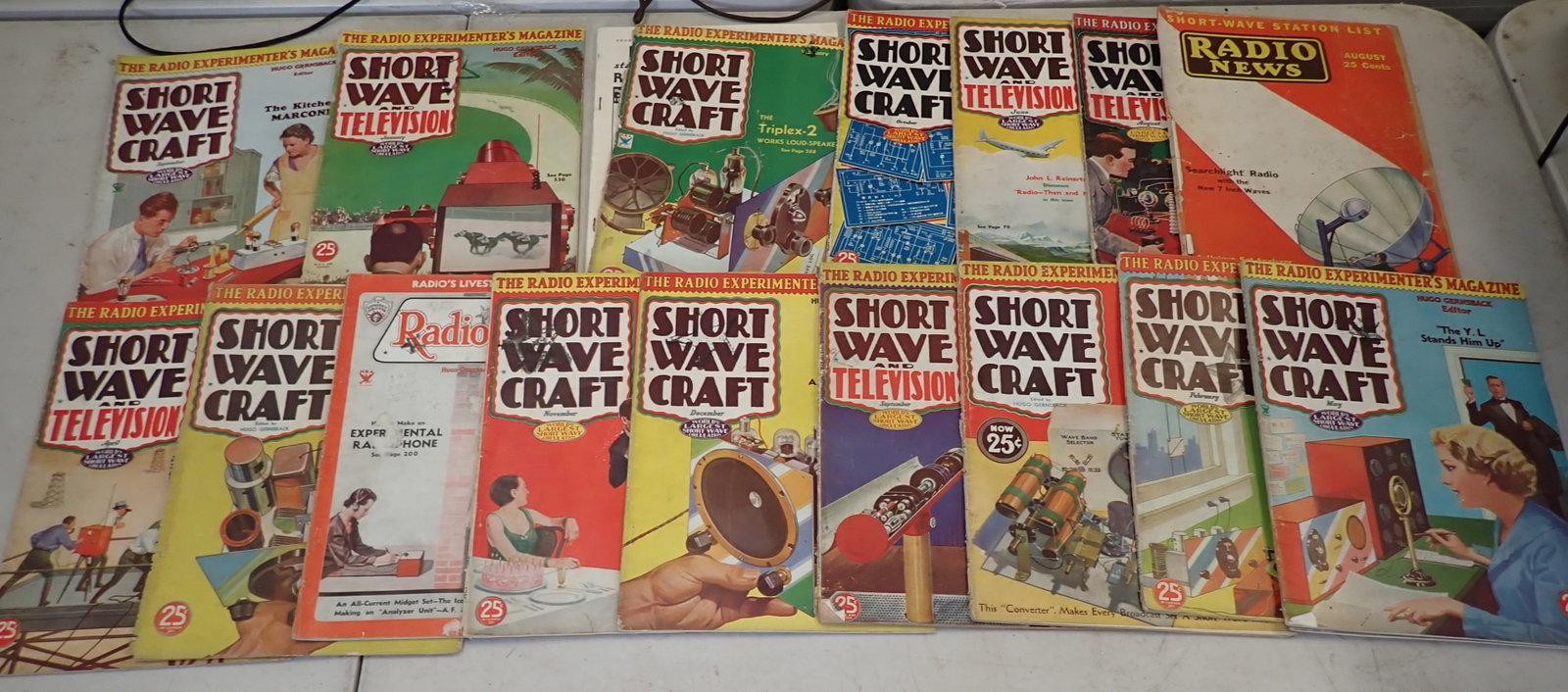 Short Wave Craft & Radio News Magazines: Shipping available