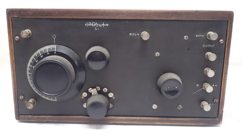 Crosley Model 51 Regenerative Receiver