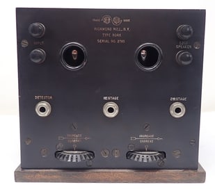 Grebe Radio Type Rork Radio Amp