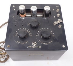 Westinghouse 53 Regenerative Receiver