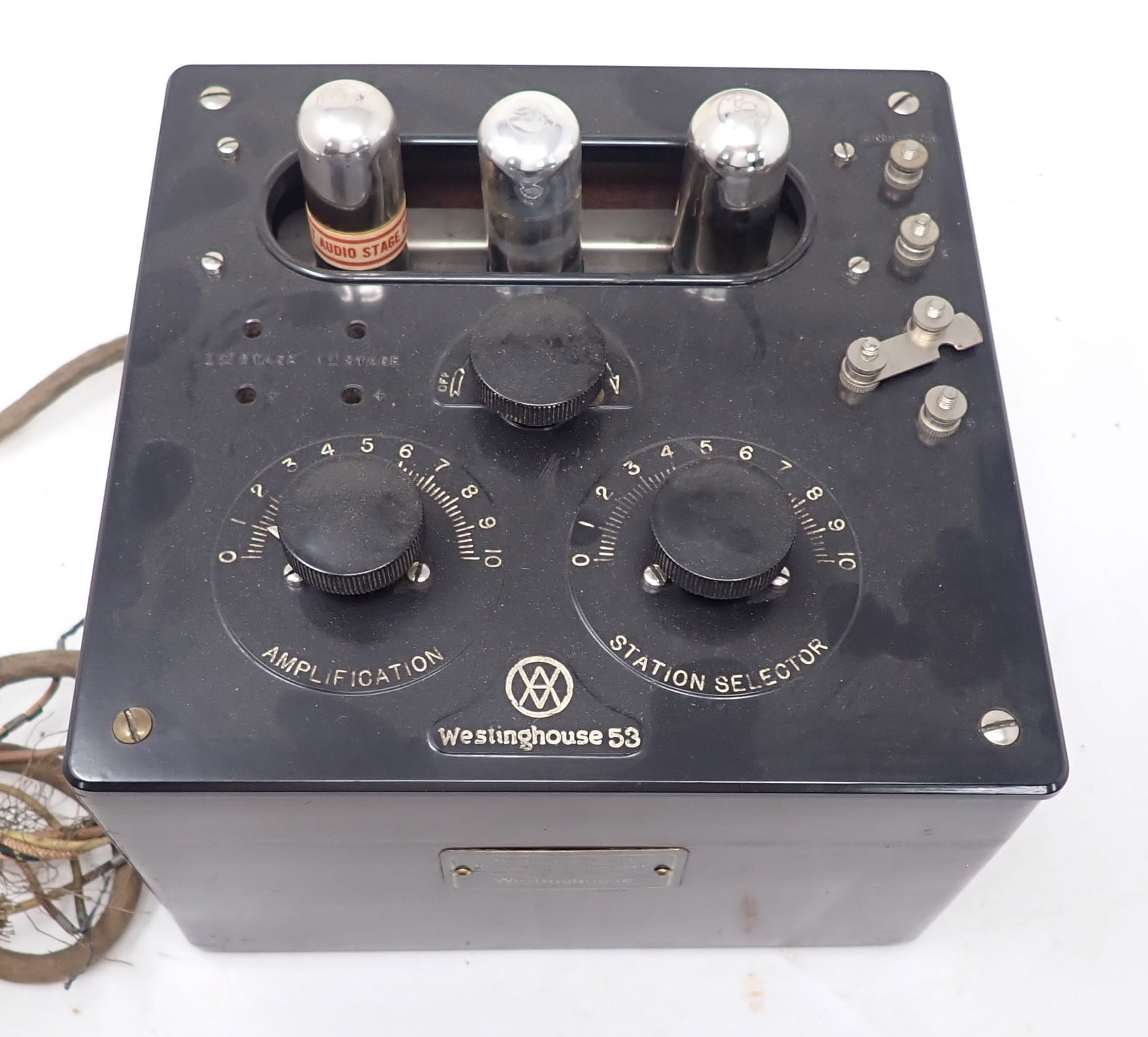 Westinghouse 53 Regenerative Receiver (1 of 5)