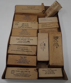 U.S. Army & Navy Radio Vacuum Tubes
