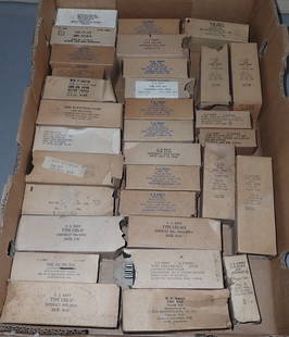 US Army & Navy Radio Vacuum Tubes: We do not guarantee correct tube is in correct box. Shipping available