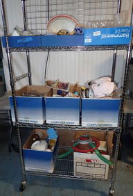 Contents of Wire Shelf