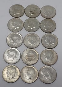 1965 1966 1968 Kennedy Half Dollars