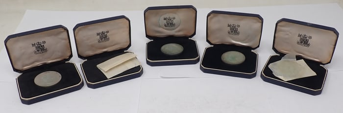 (5) 1964 Bermuda Crown Proofs