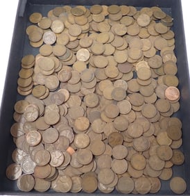 Over 3 Pounds of Unassorted Wheat Pennies
