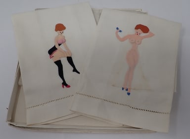 Paragon Pin Up Girl & Nude Towels