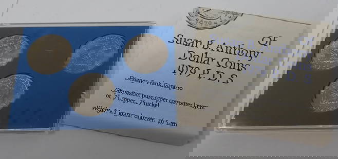 Susan B. Anthony Dollar Coins 1979: Shipping available