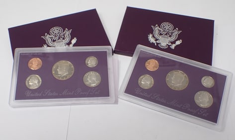 1989 United States Mint Proof Sets