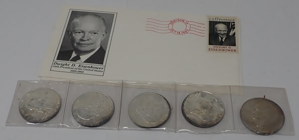 Bicentennial Eisenhower Dollars & First Day Issues