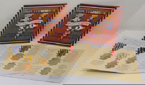 World War II 50th Anniversary Coin & Medal Sets
