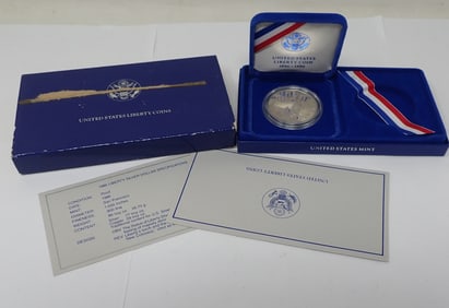 1986 Liberty Silver Dollar Proof