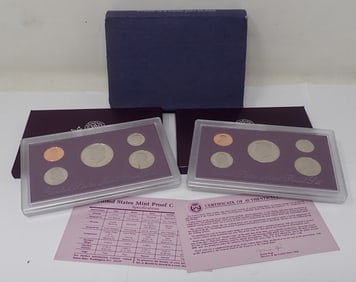 (2) 1991 United States Mint Proof Sets