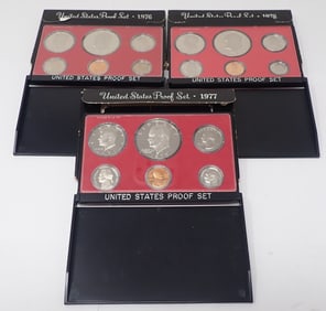 1976-1978 United States Proof Sets