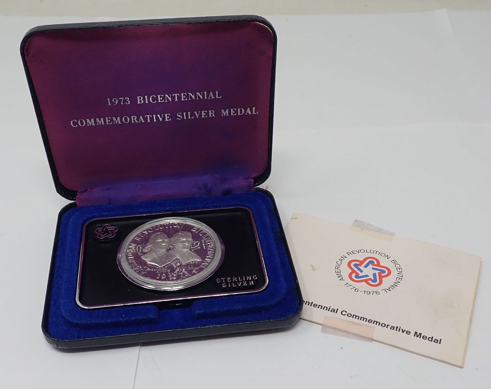 1973 Bicentennial Commemorative Silver Medal (1 of 3)