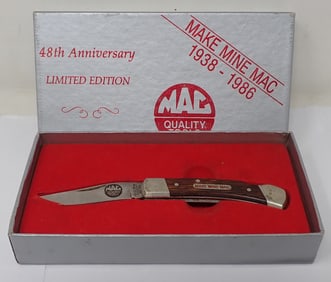 Mac 48th Anniversary Uncle Henry Schrade Pocket Knife