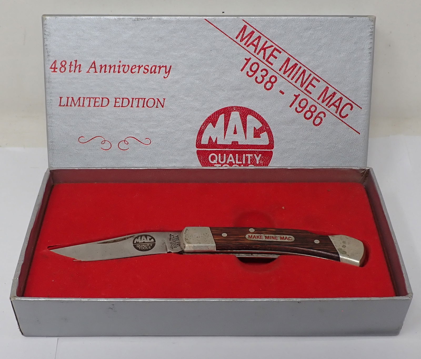 Mac 48th Anniversary Uncle Henry Schrade Pocket Knife (1 of 6)