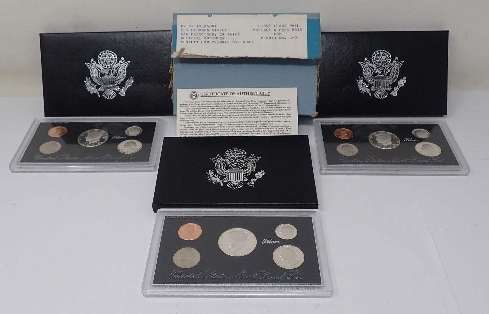 (3) 1992 United States Mint Silver Proof Sets (1 of 4)