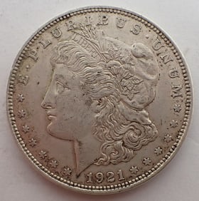 1921 Morgan Silver Dollar