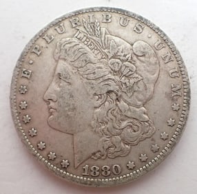 1880-O Morgan Silver Dollar