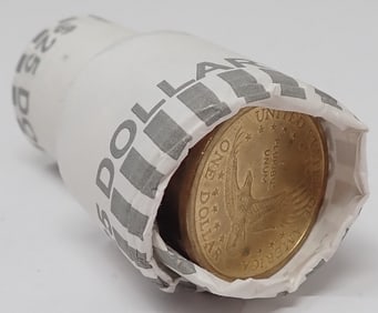 Bank Roll of 2000 $1 Sacagawea Coins