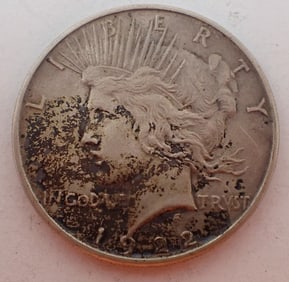 1922 Peace Silver Dollar