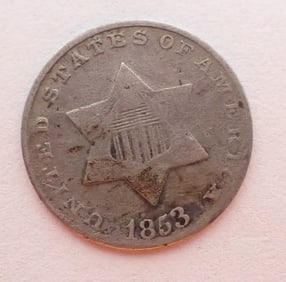 1853 3 Cent Piece