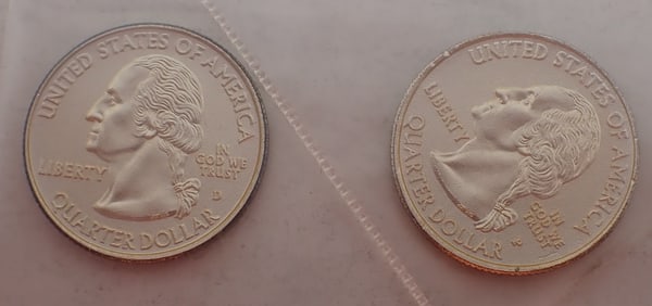 2009 Puerto Rico District of Columbia Quarters