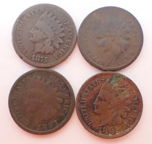 Indian Head One Cent Pieces