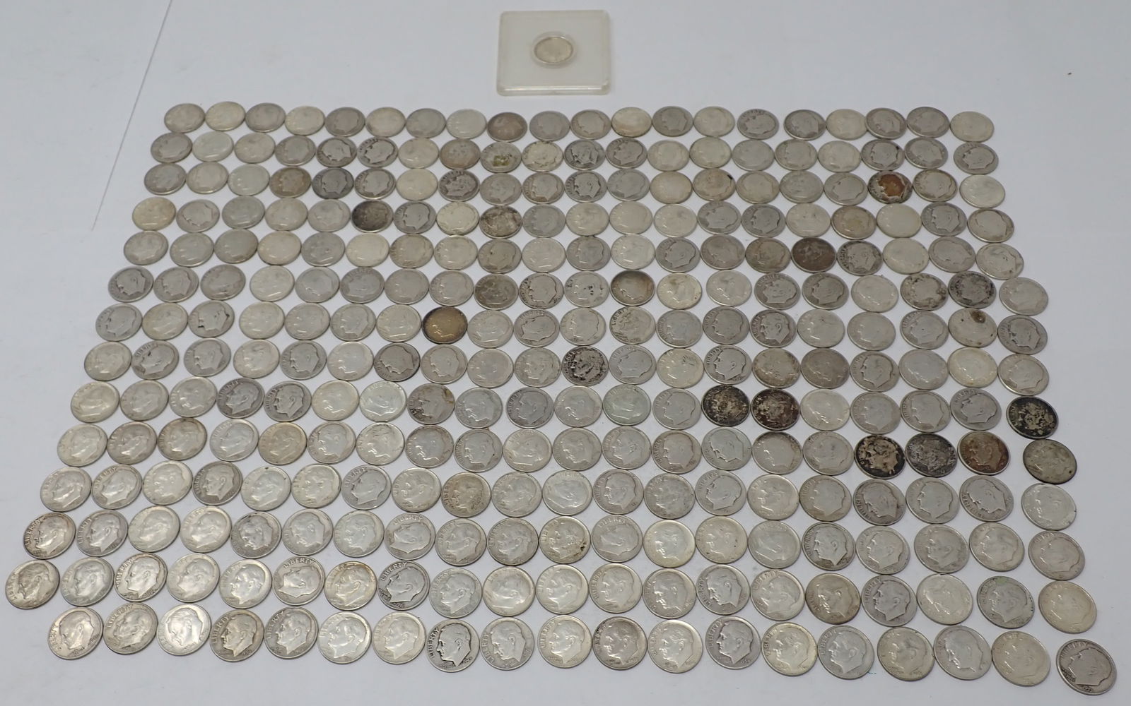 280 Roosevelt Silver Dimes 1940's-1964 (1 of 20)