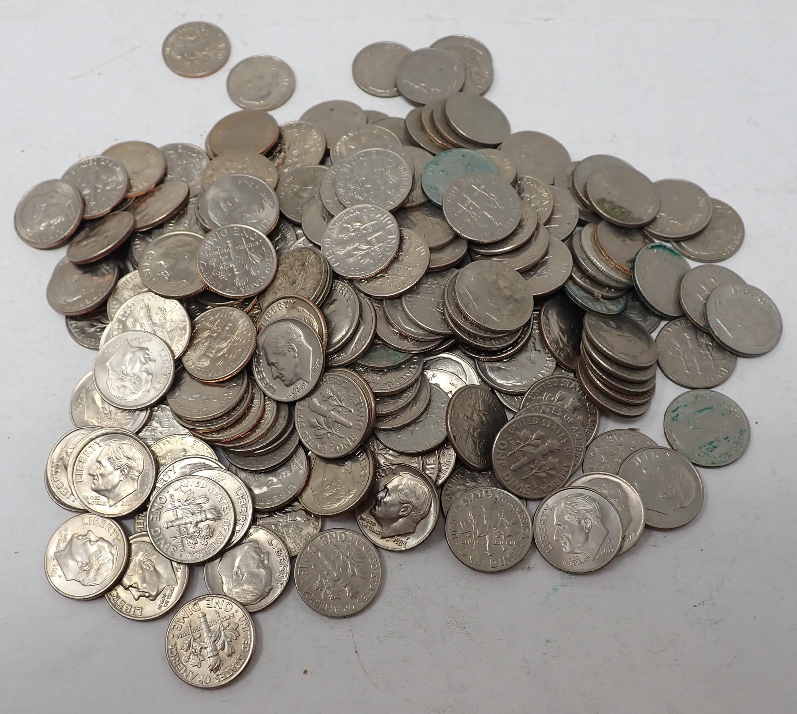 1 Pound of Roosevelt Dimes: Unassorted dimes from estate. Shipping available