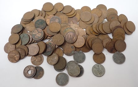 1 Pound of Estate Wheat Pennies