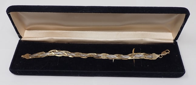 Two-Tone Gold Bracelet