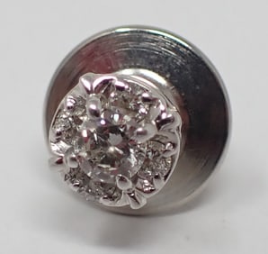 Diamond Cluster Tie Tack