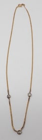Triple Diamnd Necklace