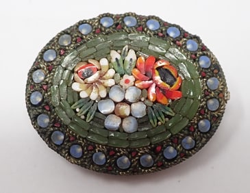 Micro-Mosaic Brooch