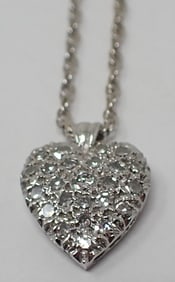 Diamond Pendant on Chain
