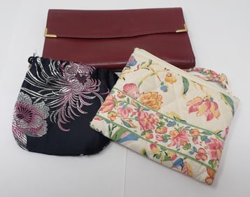 Three Jewelry Pouches