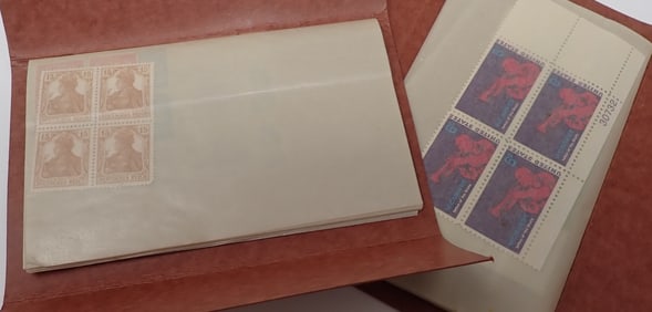 United States Stamp Blocks