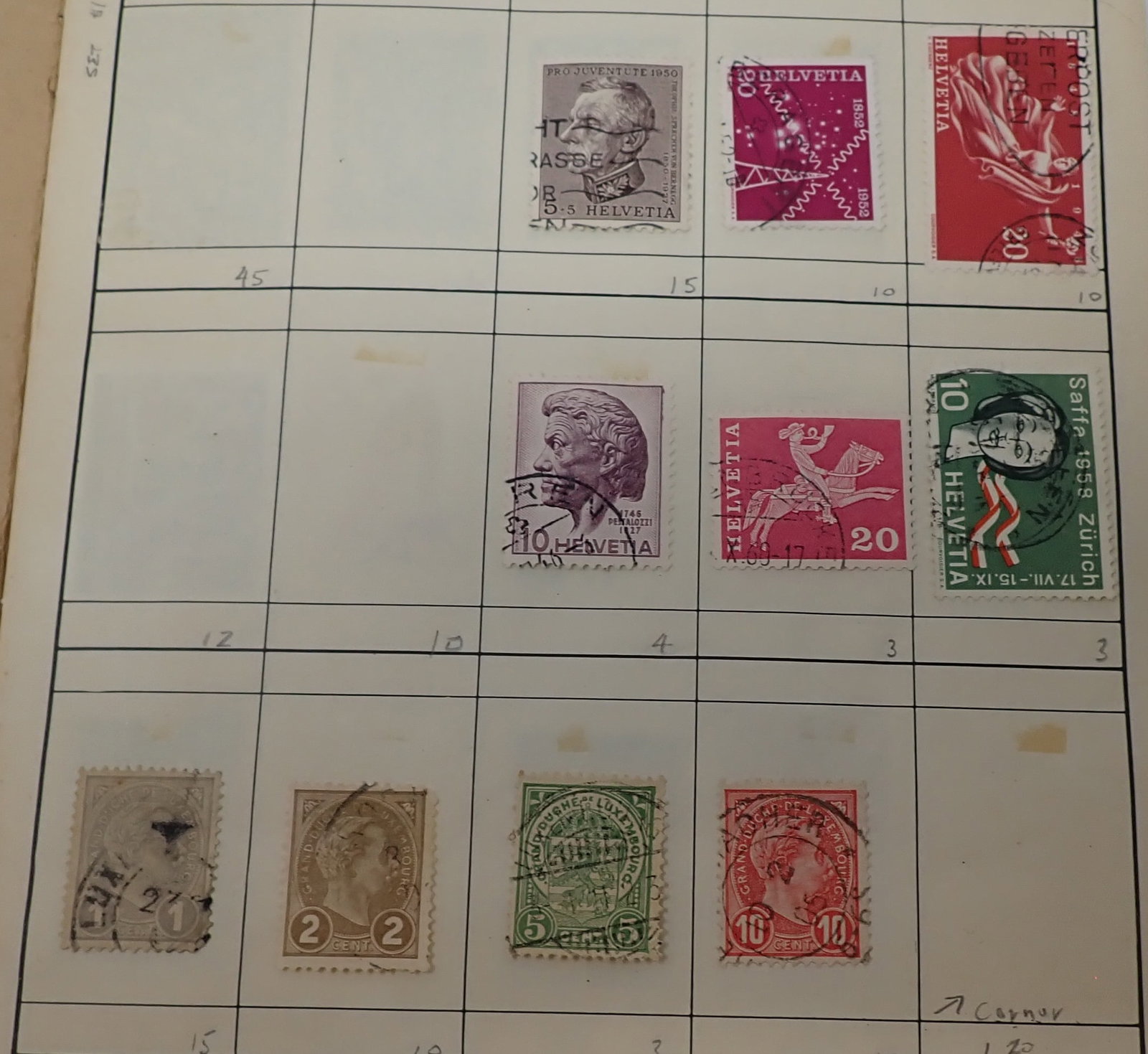 International Postage Stamp Album: There are an additional 3 pages not pictured, with stamps. Shipping available