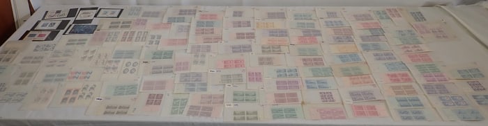 United States Postage Stamp Blocks